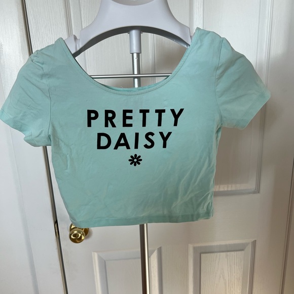 Mint Green Crop Top - Picture 1 of 2